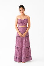 Berry Bliss Gingham Cord-Set