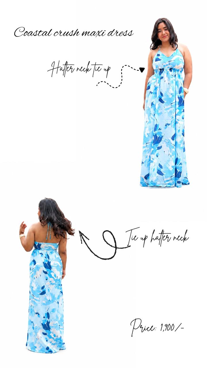 Coastal Crush Maxi Dress