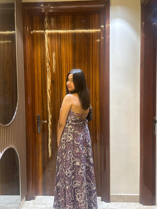 Vintage Mirage Maxi Dress